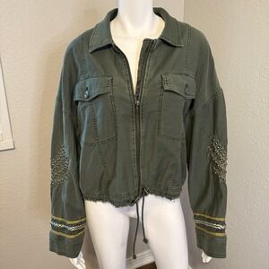 Free People BOHO Cropped Jacket